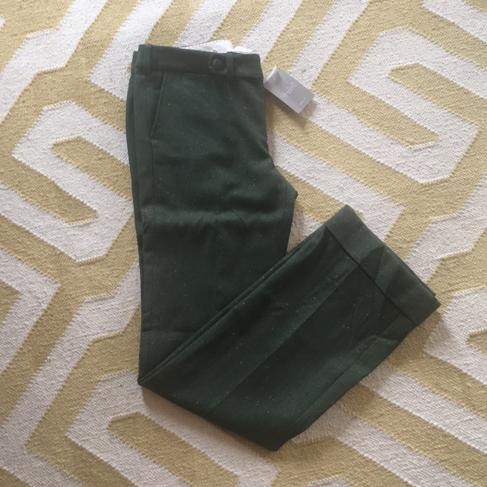 NWT Wool Anthropologie Speckled Trousers